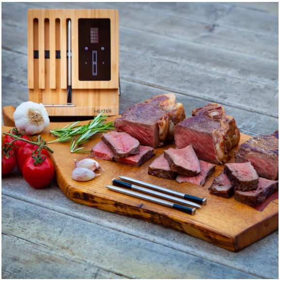 MEATER Bluetooth Smart Thermometer Block inkl. MEATER Grillhandschuhe