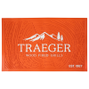 Traeger BBQ Grillmatte orange, 120 x 75 cm
