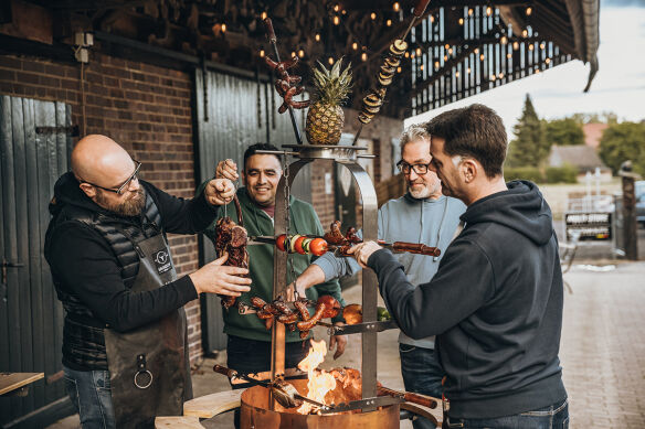 Moesta BBQ Asado Grillaufsatz für Bandit