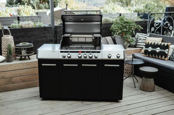 Enders Gasgrill UNIQ Pro 3 IK Kitchen Cruster inkl. Grillzange