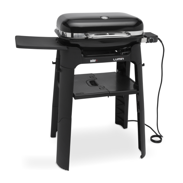 Weber Elektrogrill Lumin Stand Black Edition 2023