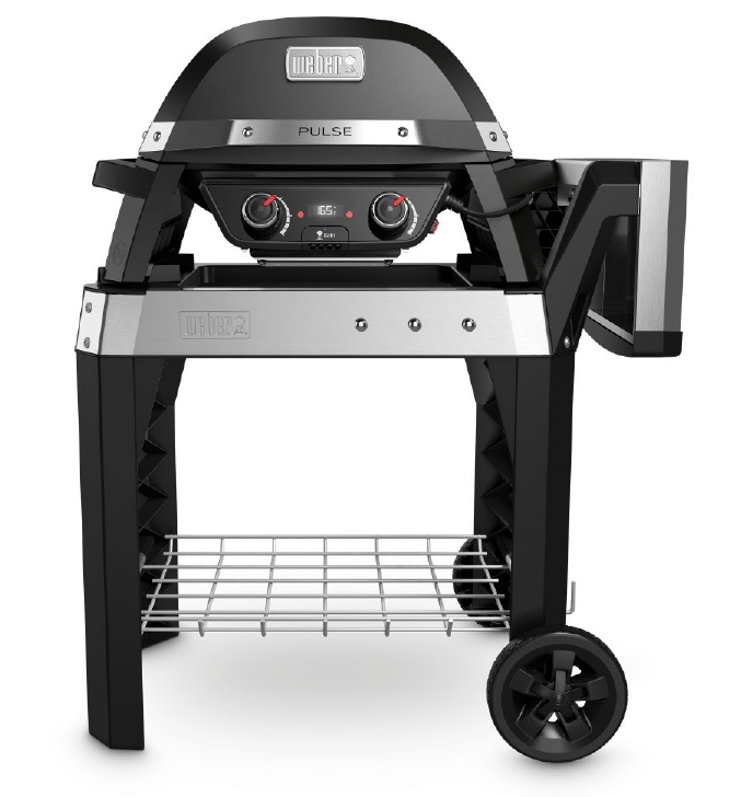 Weber Elektrogrill Pulse 2000 mit Rollwagen Edition 2023