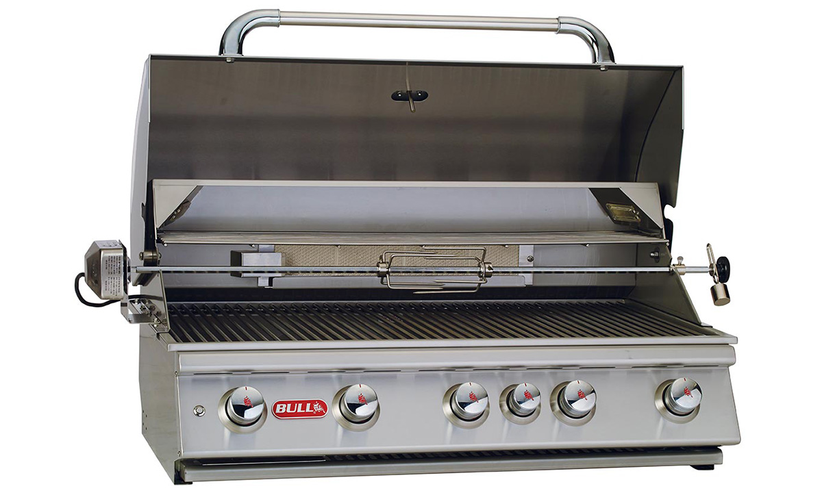 Bull BBQ Brahma Built-In Edelstahl Gasgrill 26.40 kWh Mod.2024 inkl. Infrarot Searing Brenner 5,86kWh