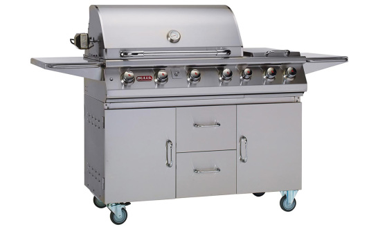 Bull BBQ Premium Edelstahl Gasgrill 31.00 kWh Mod.2024 inkl. Infrarot Searing Brenner 5,86kWh #28368CE-LPG