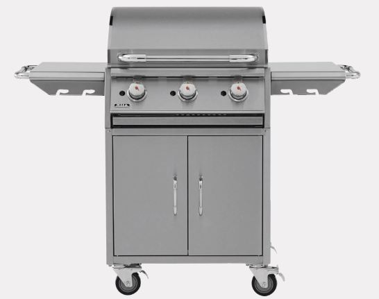 Bull Plancha Edelstahl 3 Brenner Gastro Gasgrill 13.00 kWh BU97008CE/BU69500