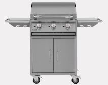 Bull Plancha Edelstahl 3 Brenner Gastro Gasgrill 13.00 kWh