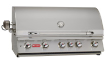 Bull BBQ Brahma Built-In Edelstahl Gasgrill 26.40 kWh Mod.2024 inkl. Infrarot Searing Brenner 5,86kWh