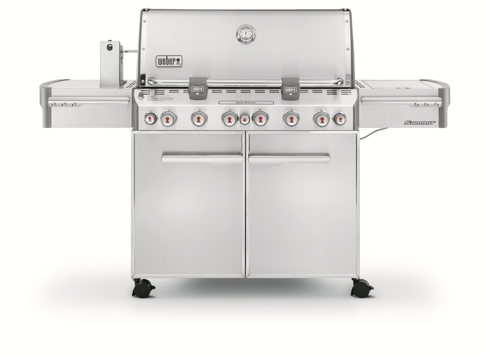 Weber Gasgrill Summit S-670 Edelstahl GBS Edition 2022 inkl. Weber Abdeckhaube Weber Gasgrill Summit S-670 Edelstahl GBS Edition 2022 inkl. Weber Abdeckhaube