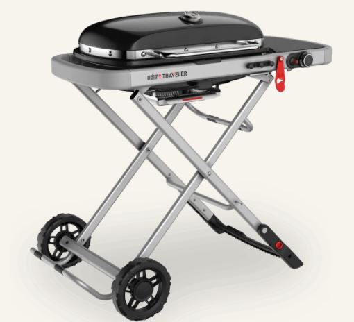 Weber Gasgrill Traveler inkl. Grillbürste