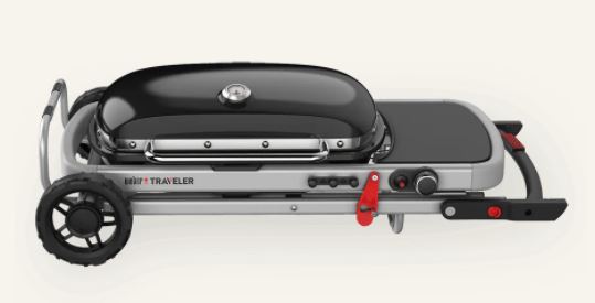 Weber Gasgrill Traveler inkl. Grillbürste