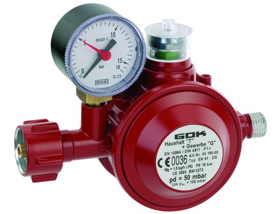 Gas Sicherheitsregler Typ EN61-DS PS 16 bar Gas Sicherheitsregler Typ EN61-DS PS 16 bar
