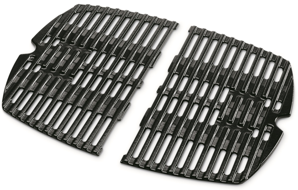 Grillrost-Set gusseisern emailliert 2 Teilig für Q 100-/1000 Serie Grillrost-Set gusseisern emailliert 2 Teilig für Q 100-/1000 Serie
