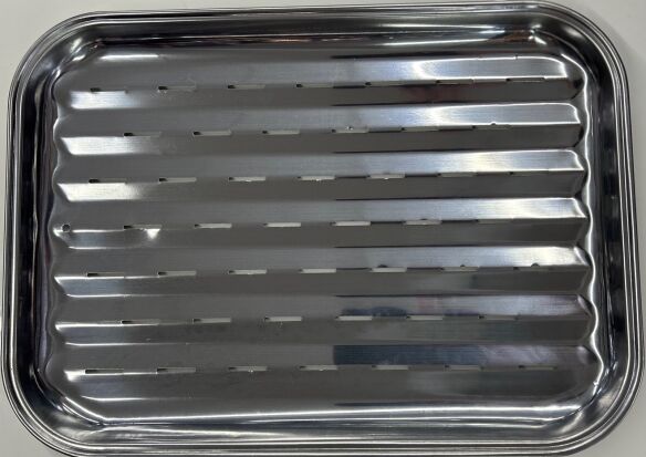 Wiederverwendbare Grillpfanne /- Grillschale aus Edelstahl 2er Set Wiederverwendbare Grillpfanne /- Grillschale aus Edelstahl 2er Set