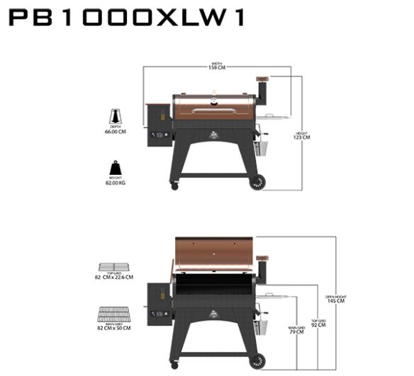 Pit Boss Austin XL Holzpellet Grill und Smoker