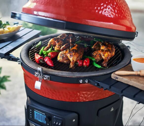 Kamado Joe Konnected Joe - Digitaleter Holzkohlegrill Mod.2024 inkl. Grillbesteck