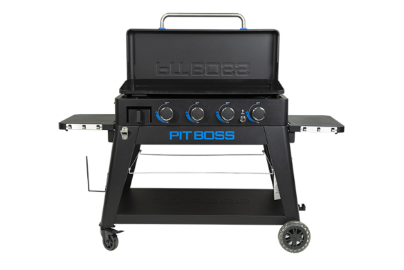 Pit Boss Ultimate Plancha Gasgrill 4 Brenner inkl. Plancha Set & Abdeckhaube