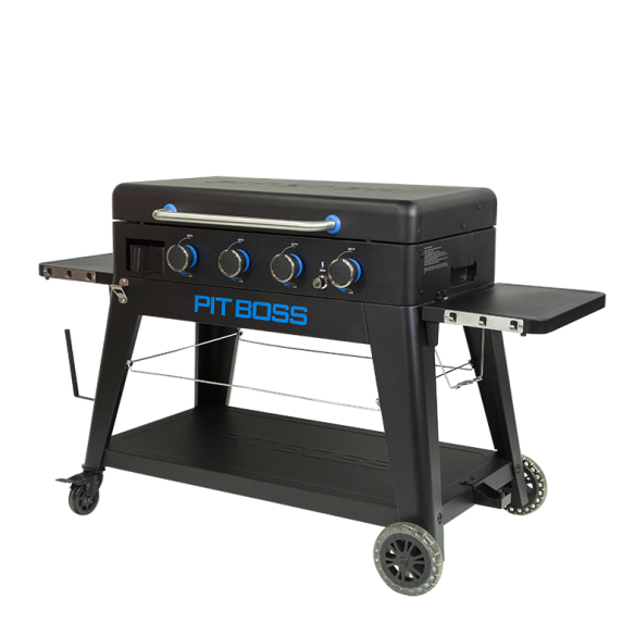 Pit Boss Ultimate Plancha Gasgrill 4 Brenner inkl. Plancha Starter Set