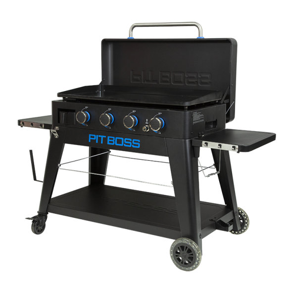 Pit Boss Ultimate Plancha Gasgrill 4 Brenner inkl. Plancha Starter Set