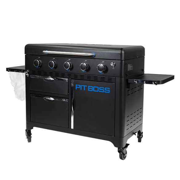 Pit Boss Ultimate Plancha Gasgrill 5 Brenner inkl. Grillbesteck