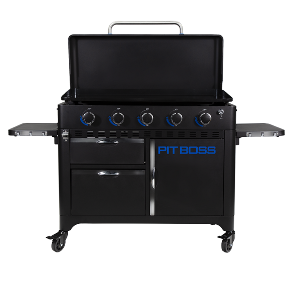 Pit Boss Ultimate Plancha Gasgrill 5 Brenner inkl. Grillbesteck