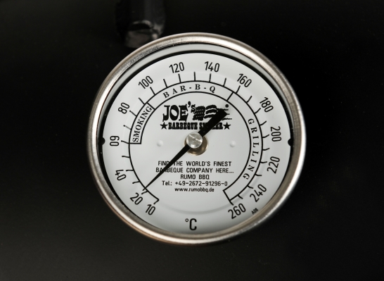 Joe's Chuckwagon Original 3 Zoll Edelstahl-Thermometer JS-3000