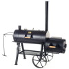 BBQ Stahl Smoker 16 Zoll Reverse Flow Edition 2024