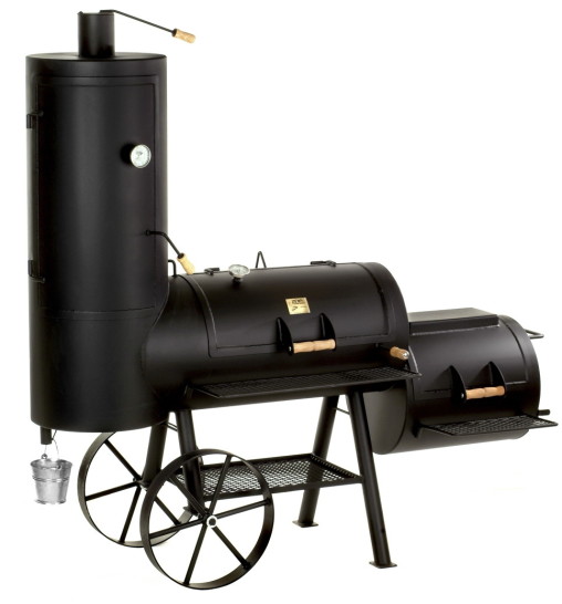 BBQ Stahl Smoker 20 Zoll Chuckwagon Catering Edition 2024 JS-33821