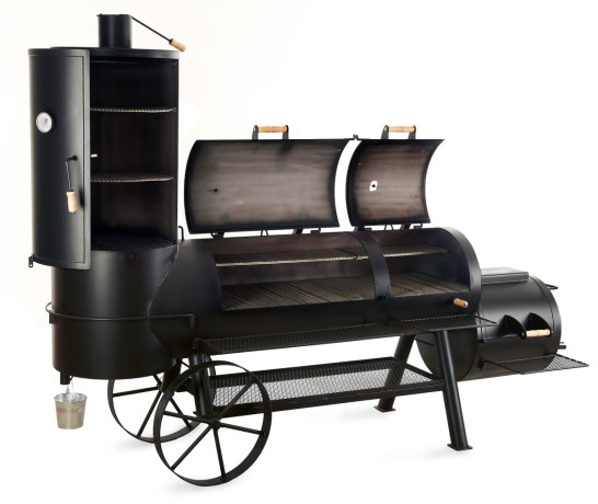 BBQ Stahl Smoker 24 Zoll Extended Catering Edition 2024 JS-33825