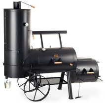 BBQ Stahl Smoker 24 Zoll Chuckwagon Catering Edition 2024