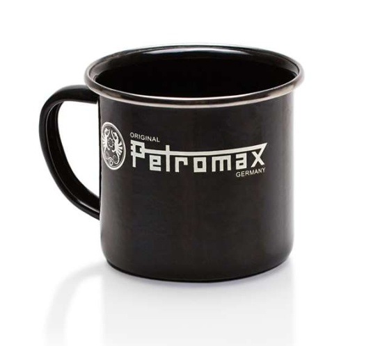 Petromax Emaille-Becher schwarz px-mug-s