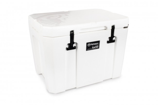 Petromax Kühlbox 50 Liter Ultra-Passivkühlsystem alpenweiß inkl. Einsatzkorb