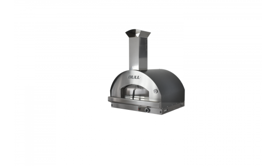 BULL Edelstahl Gas Pizza Ofen L - Built-In BU66124CE