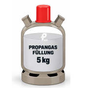 Pieper Propangas 5 kg Gasflaschenfüllung ( Nur Abholung)