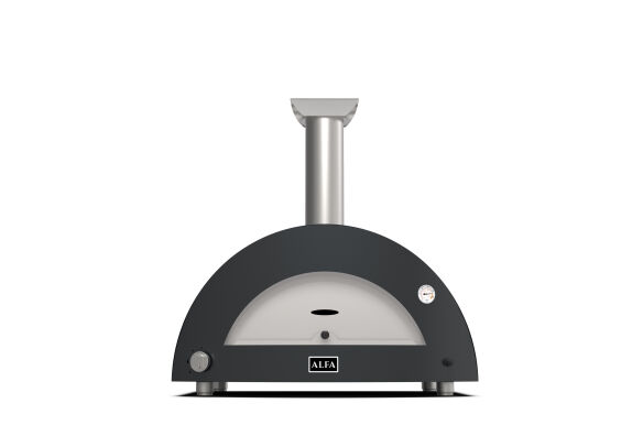 Alfa Forni Hybrid Pizzaofen Moderno 3 | Schiefergrau inkl. Gas Anschluss-Set Alfa Forni Hybrid Pizzaofen Moderno 3 | Schiefergrau inkl. Gas Anschluss-Set