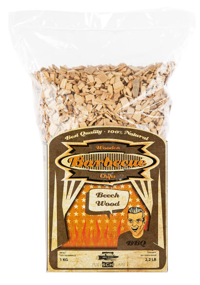 Axtschlag Wood Smoking Chips Beech- Räucherchips Buche 1kg