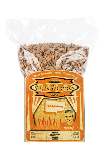 Axtschlag Wood Smoking Chips Whiskey - Räucherchips Whisky 1kg