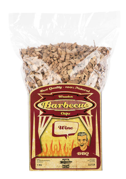 Axtschlag Wood Smoking Chips Wine- Räucherchips Wein 1kg