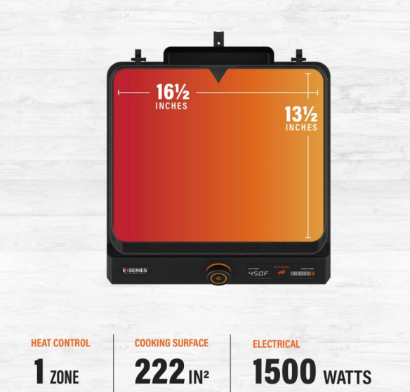 Blackstone ePlancha/-Griddle Elektro-Series 43cm Tabletop