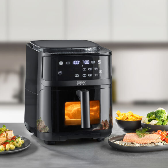 CASO AirFry & Steam 700 3-in-1 Heißluftfritteuse mit Dampfgartechnologie CASO AirFry & Steam 700 3-in-1 Heißluftfritteuse mit Dampfgartechnologie