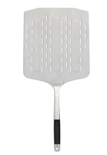 COZZE Gas Pizzaofen Starter Set 17 CLASSIC Black Edition mit rotierendem Pizzastein & Hitzeschild