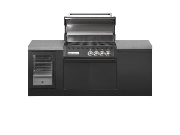 Grandpro 215 Outdoor Küchen mit Crossray C4 Black Infrarot