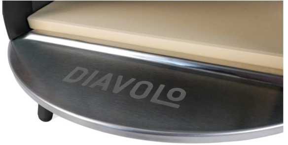 Delivita Diavolo Gas Pizzaofen Starter-Set 50mbar Black
