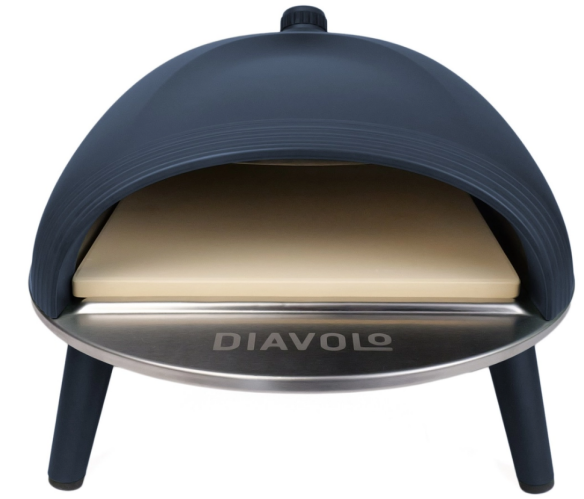 Delivita Diavolo Gas Pizzaofen Starter-Set 50mbar Navy