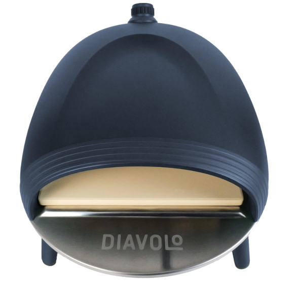Delivita Diavolo Gas Pizzaofen Starter-Set 50mbar Navy