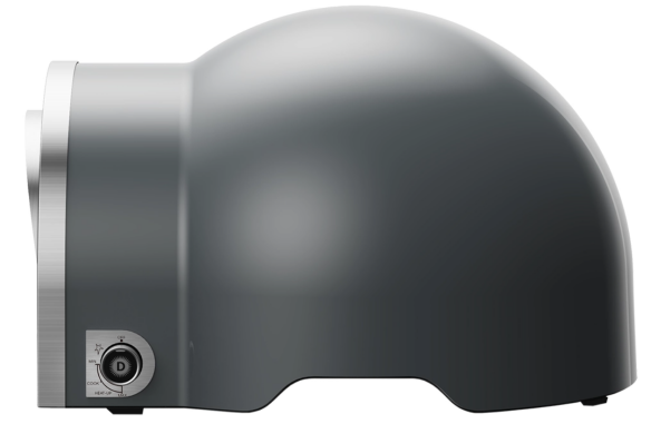 Delivita Flow Dual-Fuel Pizzaofen Hale Grey 50mbar