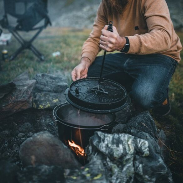 Petromax Feuertopf ft9 Zubehör-Set Dutch Oven Set mit Füßen