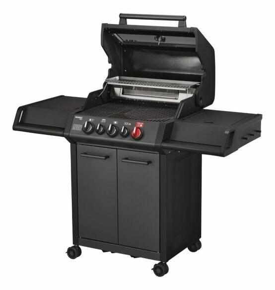 Enders Gasgrill Monroe Pro 3 SIK Turbo Shadow Mod.2024 inkl. Grillbürste