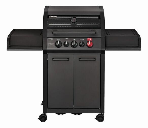 Ender Gasgrill Monroe Pro 4 SIK Turbo Shadow Mod.2023 inkl. Abfallbehälter XL
