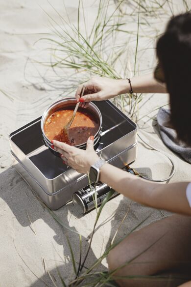 Enders Pace Gasgrill & Kocher 2 in 1 inkl. Gaskartusche