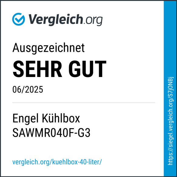 Engel Kühlbox MR 040F-G3 inkl.3+2 Jahre Garantie & Thermometer Mod.2025